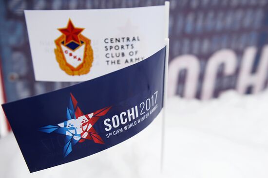 3rd CISM World Military Winter Games. Alpine skiing. Men's slalom