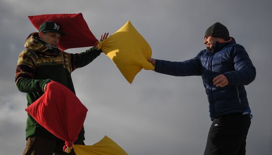 Maslenitsa celebrated in Nikola-Lenivets