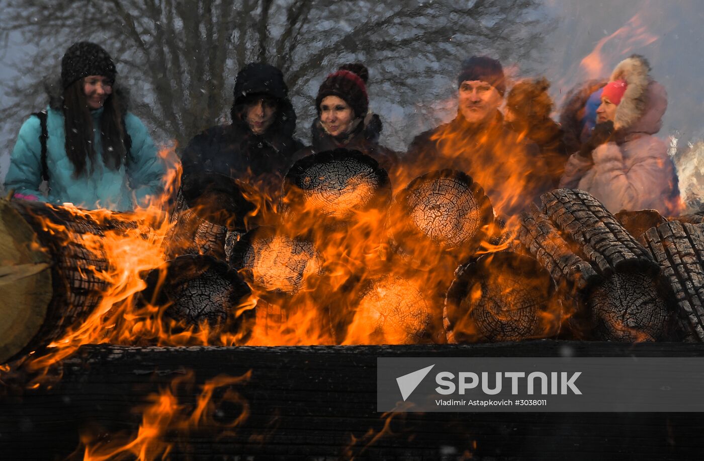 Maslenitsa celebrated in Nikola-Lenivets