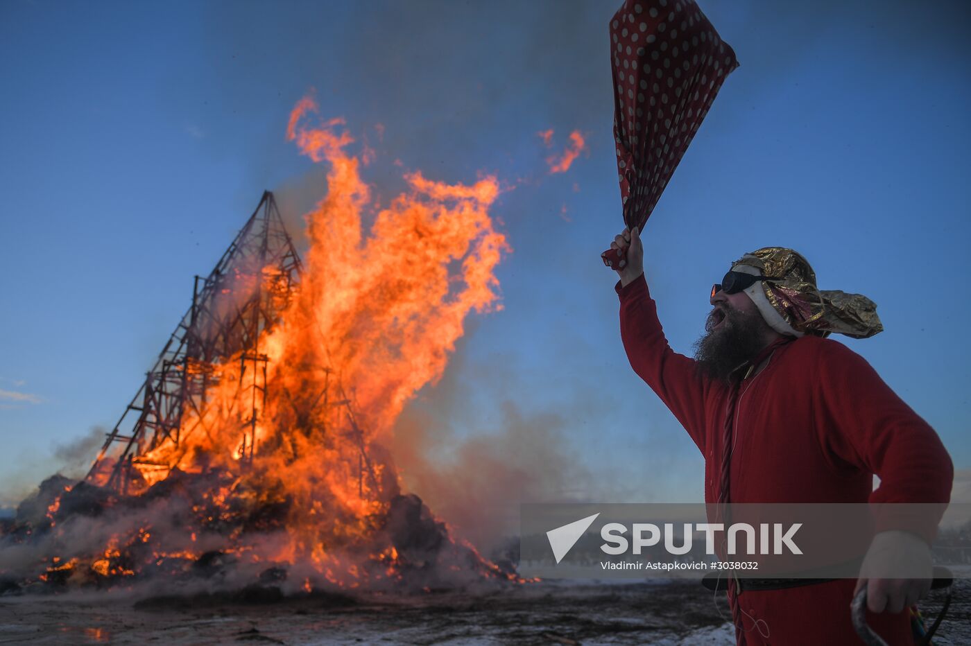 Maslenitsa celebrated in Nikola-Lenivets