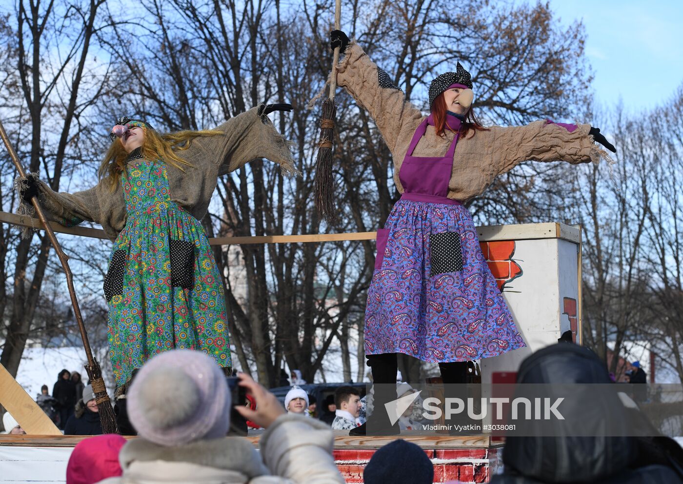 Maslenitsa celebrated in Russian cities