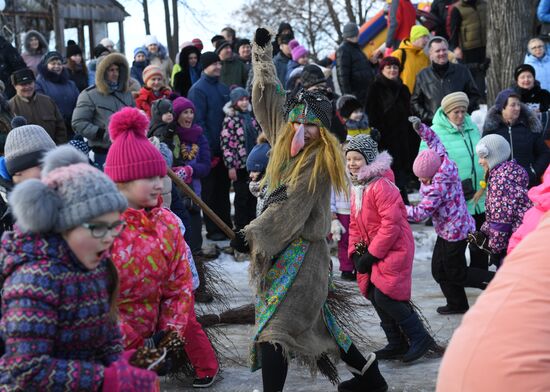 Maslenitsa celebrated in Russian cities