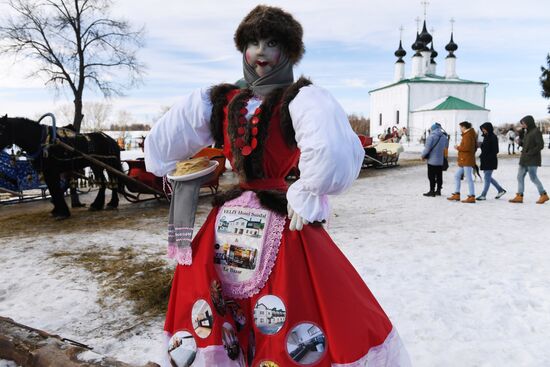 Maslenitsa celebrated in Russian cities