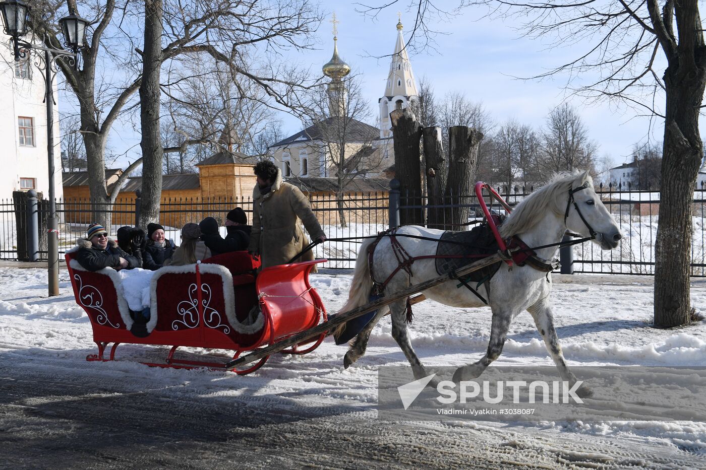 Maslenitsa celebrated in Russian cities