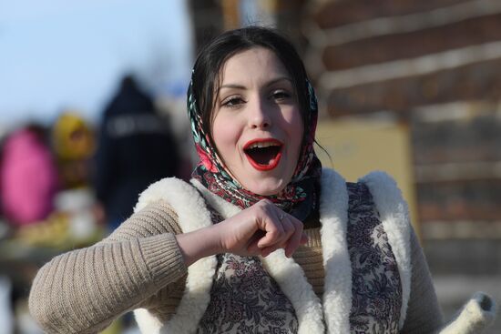 Maslenitsa celebrated in Russian cities