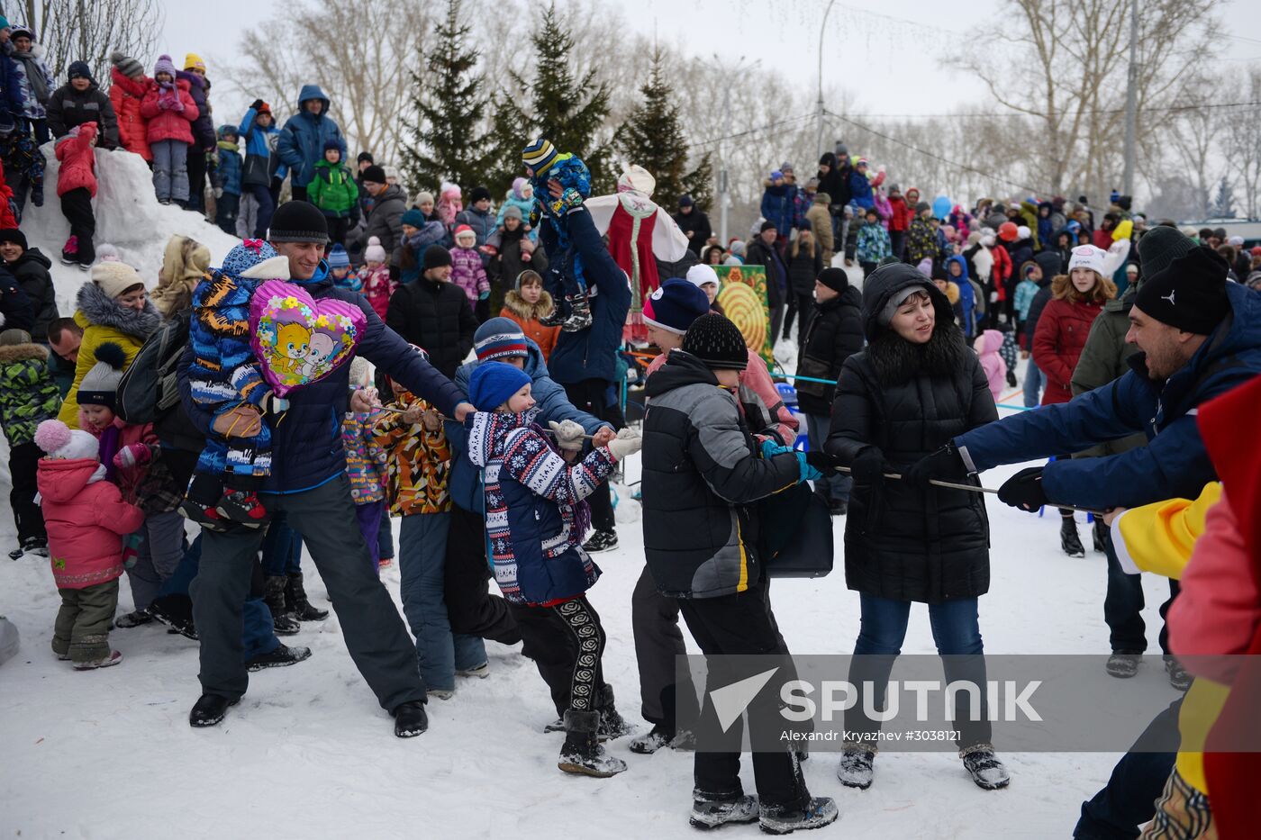 Maslenitsa celebrated in Russian cities