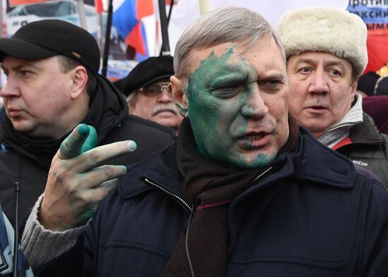 March to commemorate Boris Nemtsov