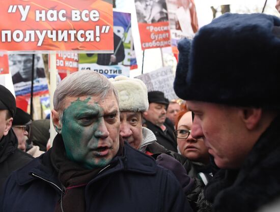March to commemorate Boris Nemtsov