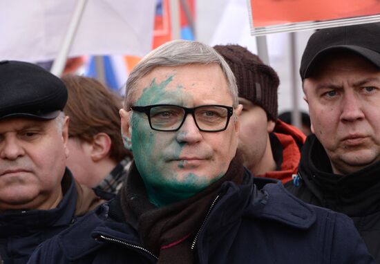 March to commemorate Boris Nemtsov