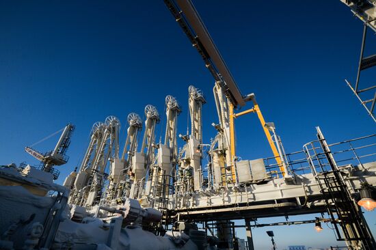 Building liquefied natural gas plant Yamal LNG
