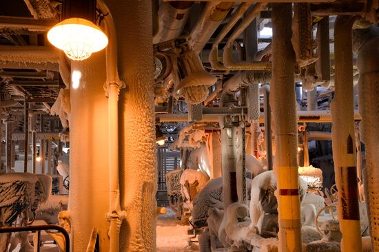Building liquefied natural gas plant Yamal LNG