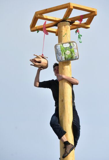 Maslenitsa celebrated in Russian cities
