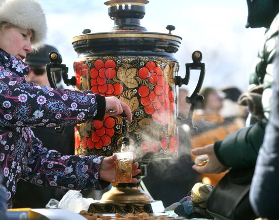 Maslenitsa celebrated in Russian cities