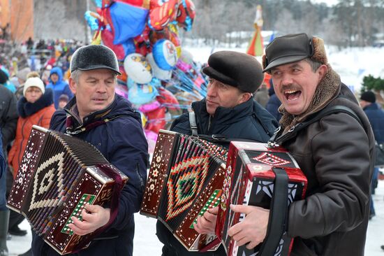 Maslenitsa celebrated in Russian cities