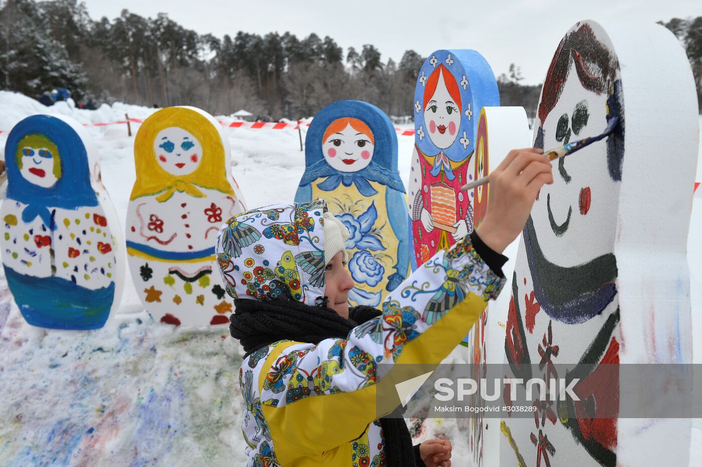 Maslenitsa celebrated in Russian cities