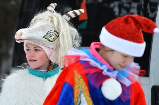 Maslenitsa celebrated in Russian cities