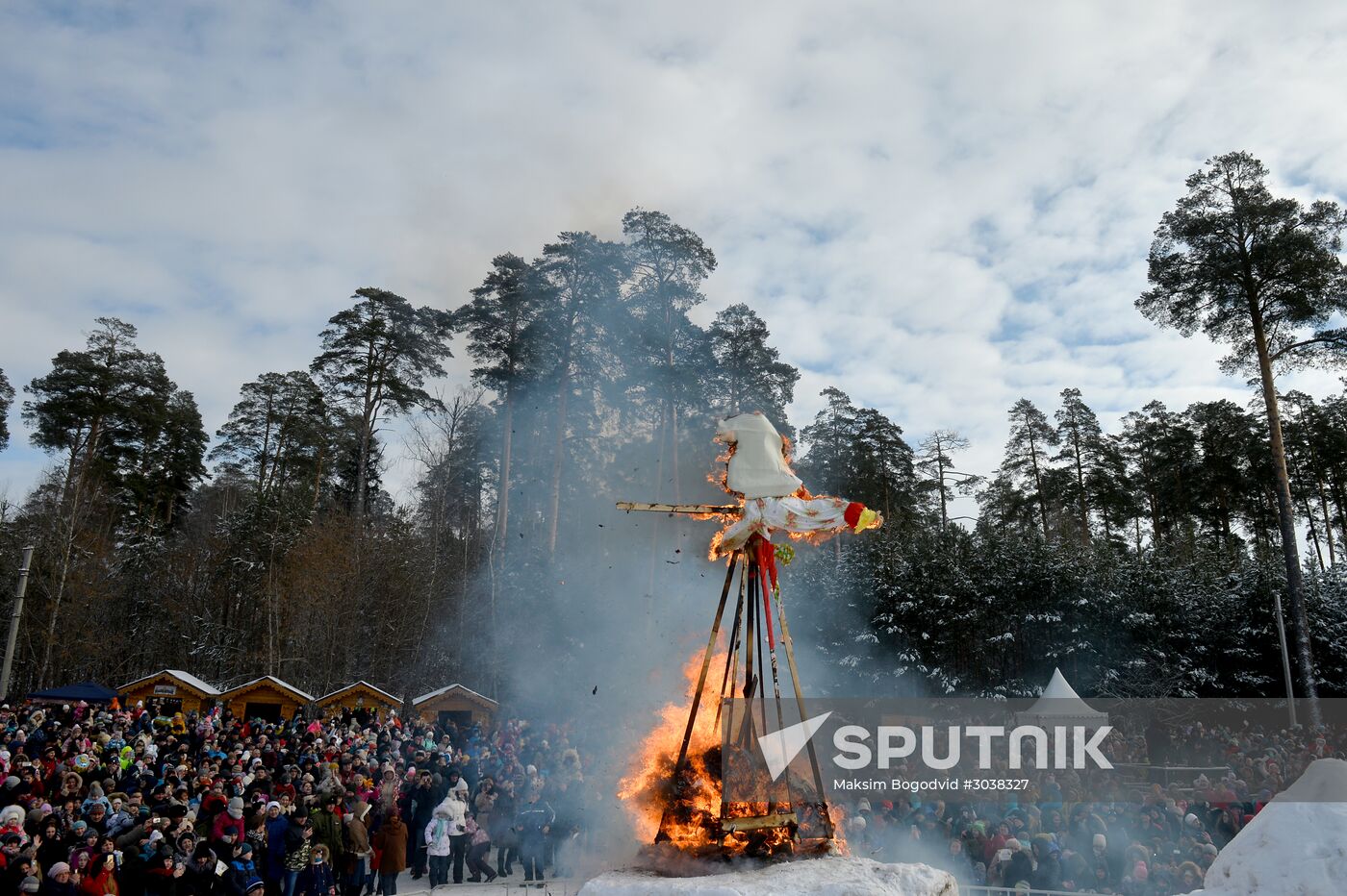 Maslenitsa celebrated in Russian cities
