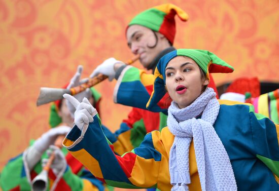 Maslenitsa celebrated in Russian cities