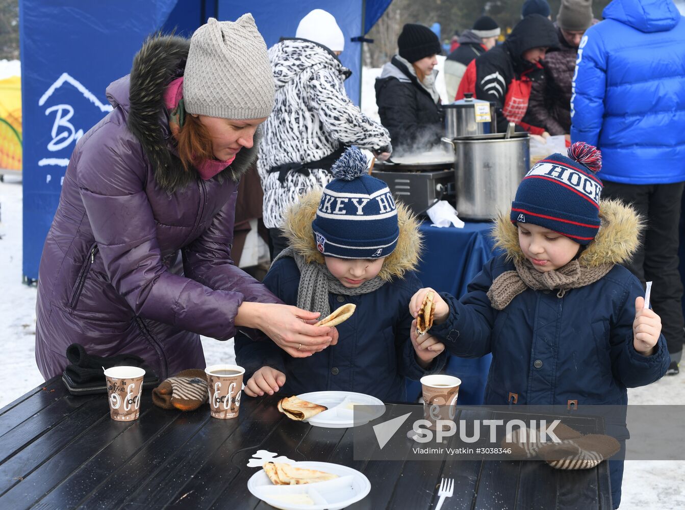 Maslenitsa celebrated in Russian cities