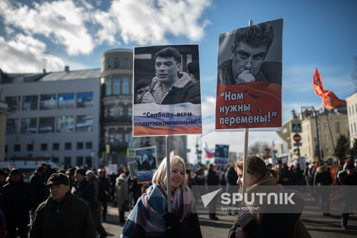 March to commemorate Boris Nemtsov