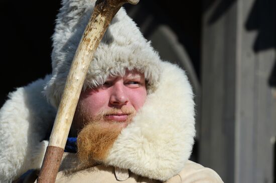 Maslenitsa festivities in Moscow