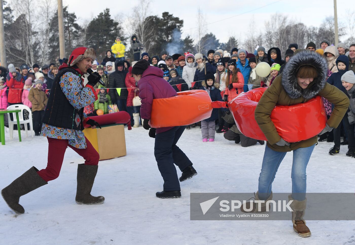Maslenitsa celebrated in Russian cities