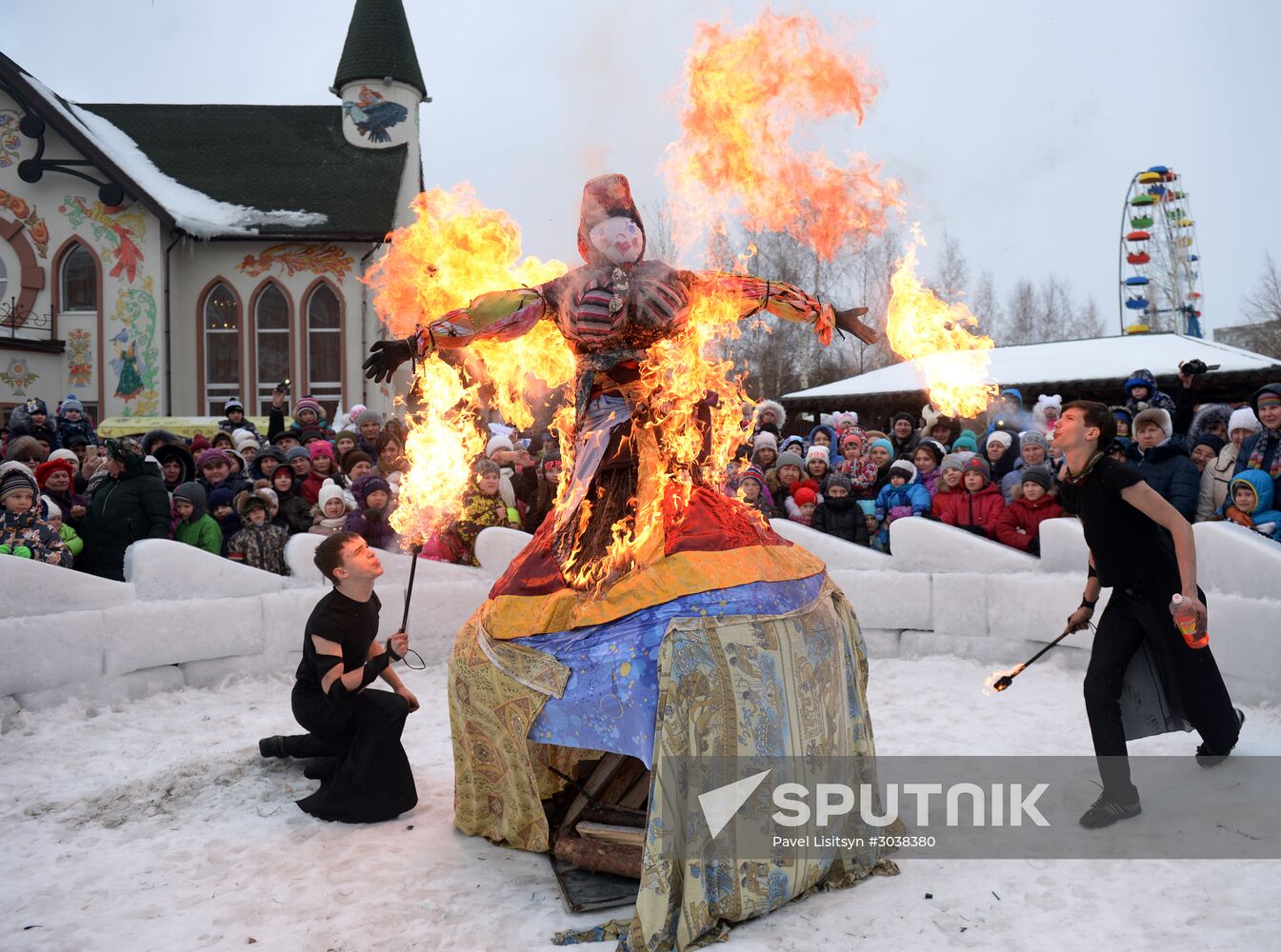 Maslenitsa celebrated in Russian cities