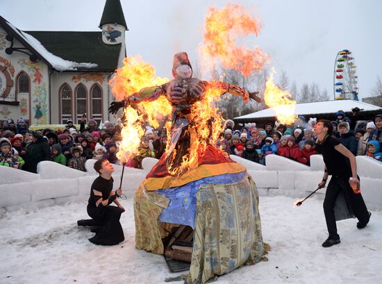 Maslenitsa celebrated in Russian cities