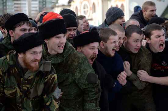 Maslenitsa celebrated in Russian cities