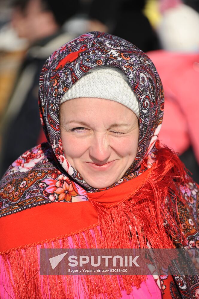 Maslenitsa celebrated in Russian cities