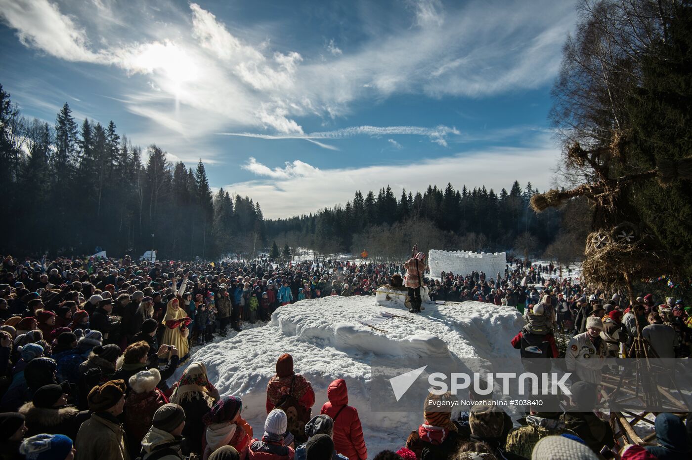 Maslenitsa celebrated in Russian cities