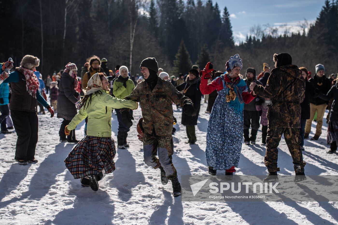Maslenitsa celebrated in Russian cities