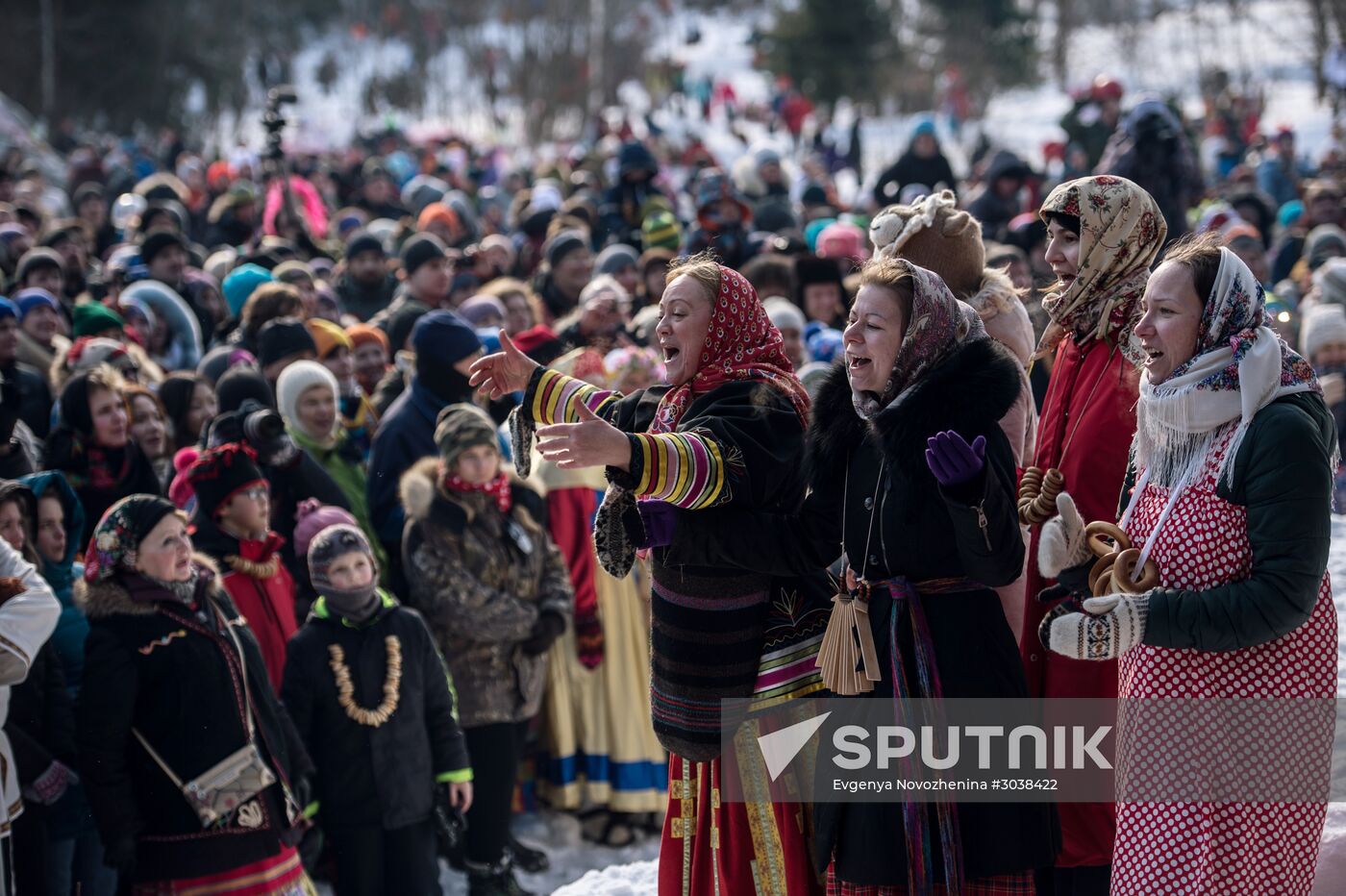 Maslenitsa celebrated in Russian cities