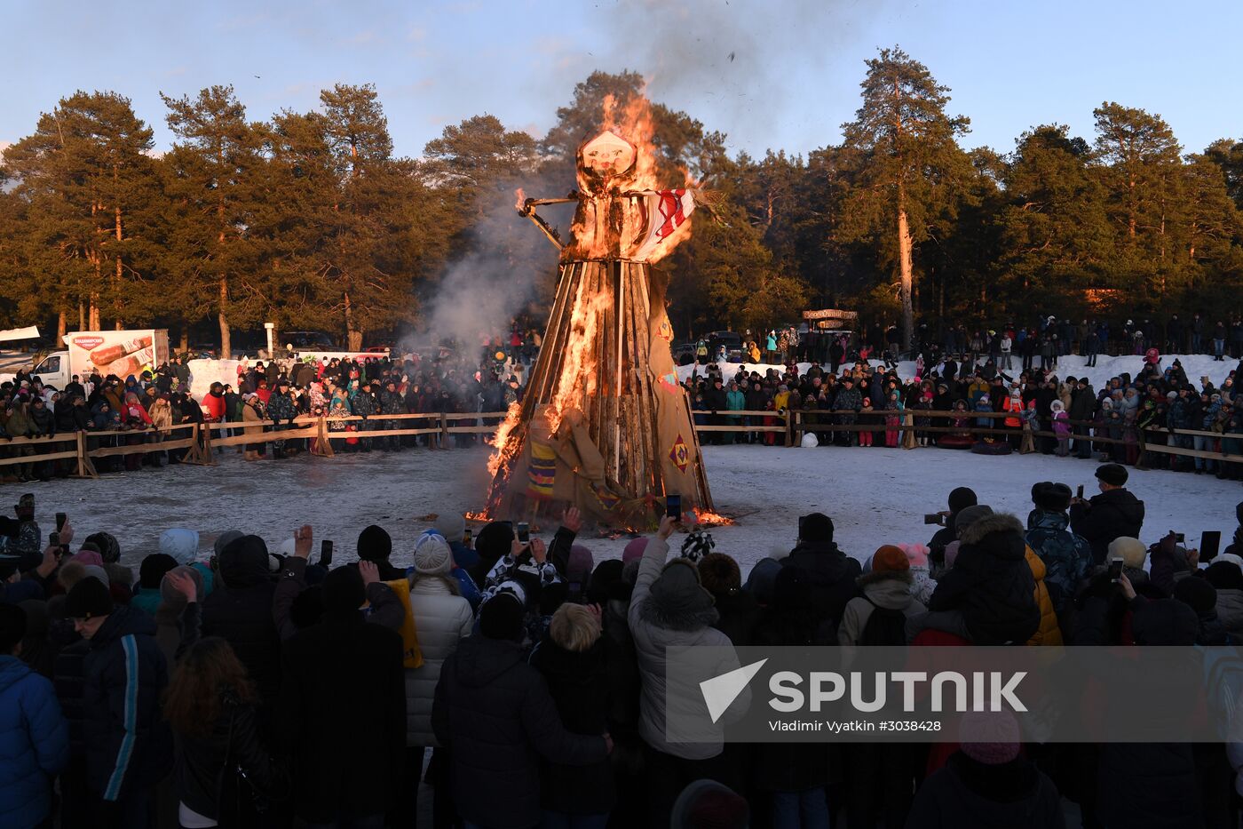 Maslenitsa celebrated in Russian cities