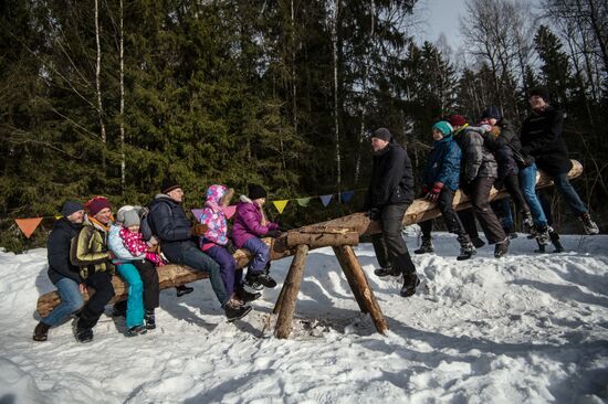 Maslenitsa celebrated in Russian cities