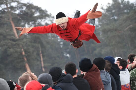 Maslenitsa celebrated in Russian cities