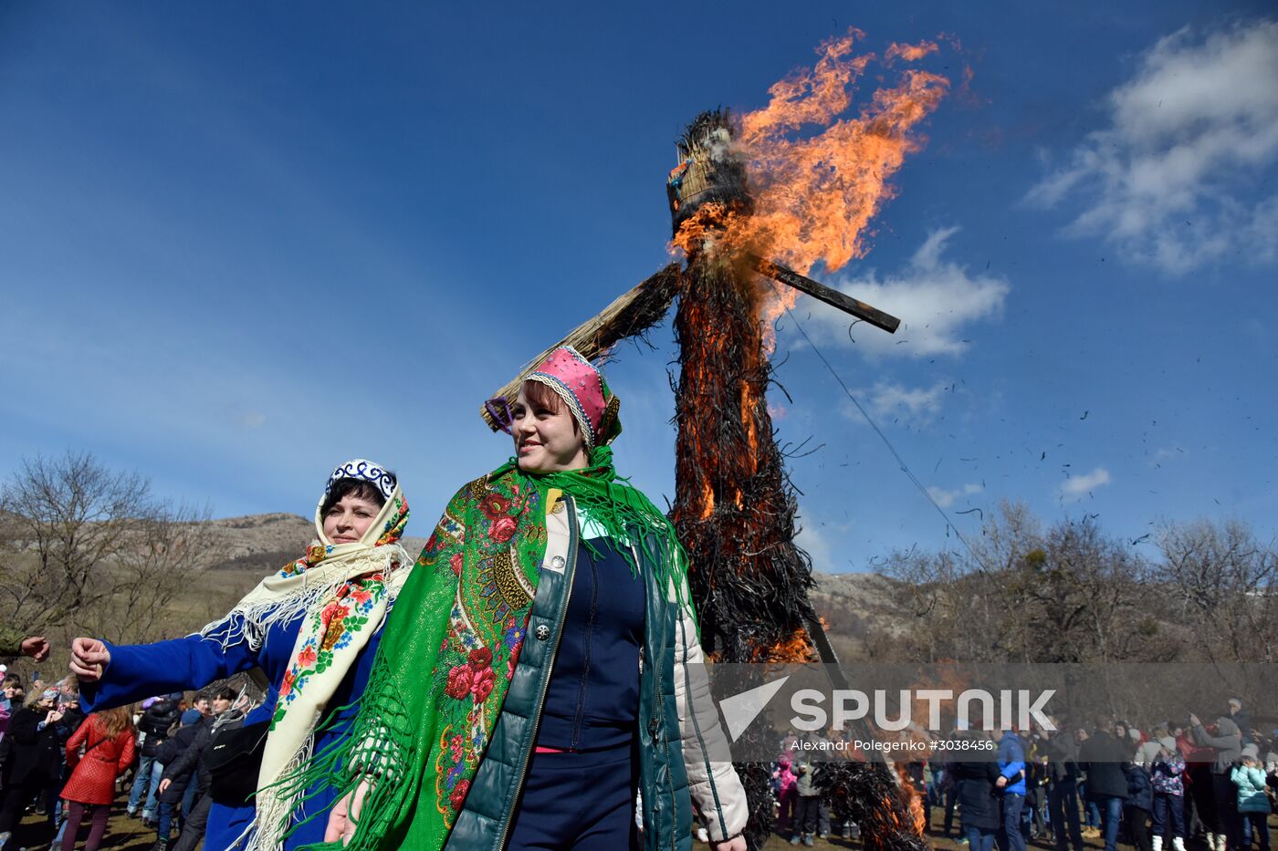 Maslenitsa celebrated in Russian cities