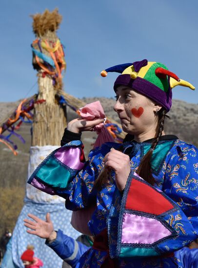 Maslenitsa celebrated in Russian cities