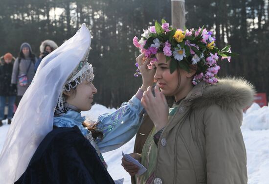 Maslenitsa celebrated in Russian cities
