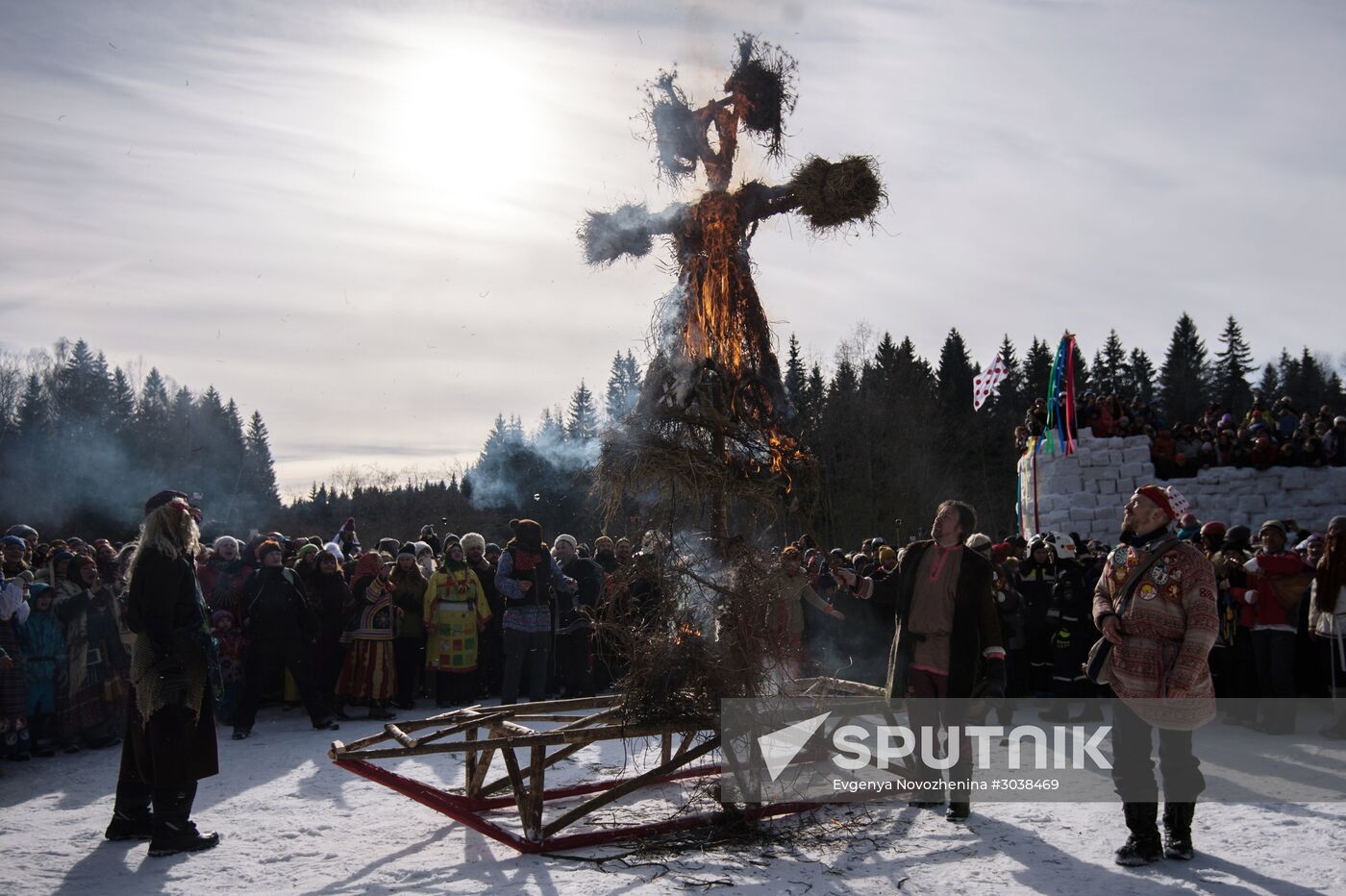 Maslenitsa celebrated in Russian cities