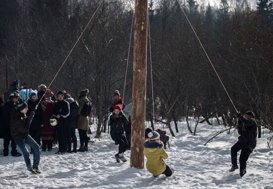 Maslenitsa celebrated in Russian cities
