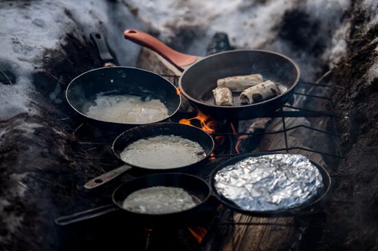 Maslenitsa celebrated in Russian cities