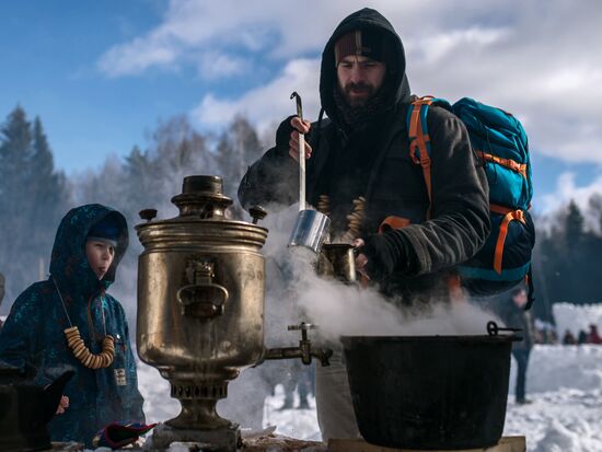 Maslenitsa celebrated in Russian cities