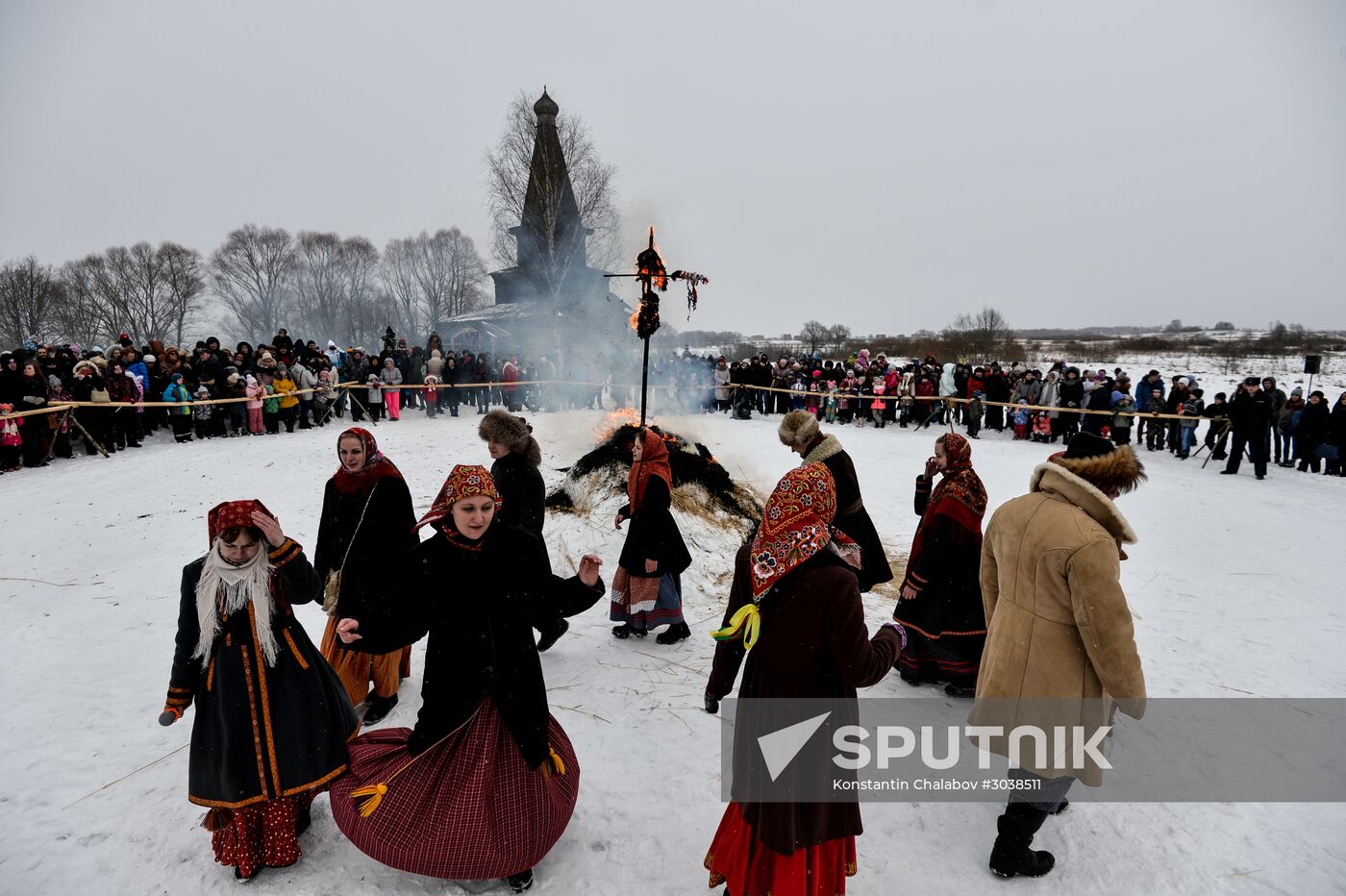 Maslenitsa celebrated in Russian cities