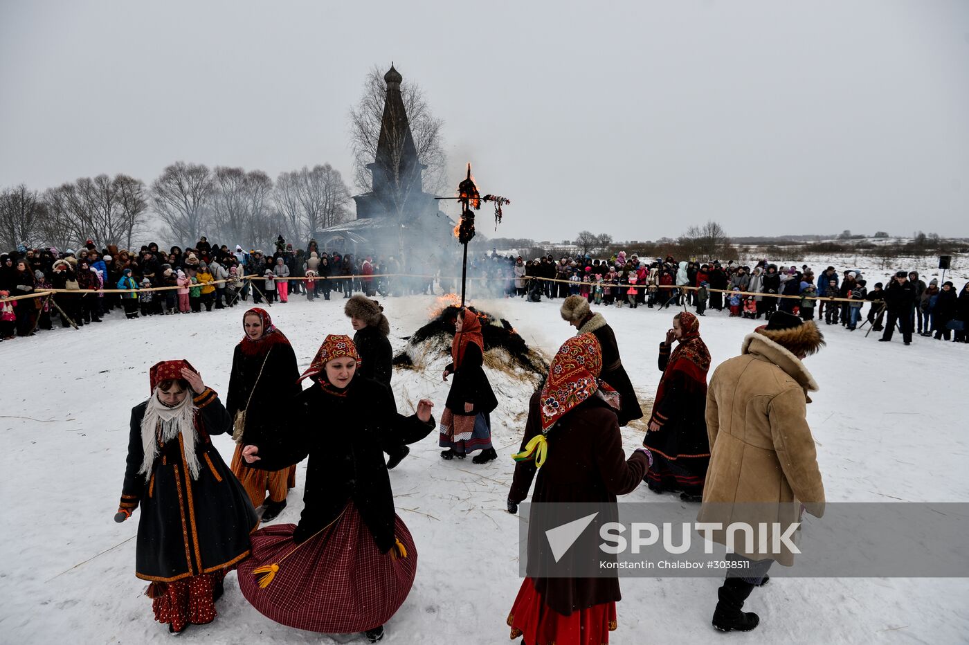 Maslenitsa celebrated in Russian cities