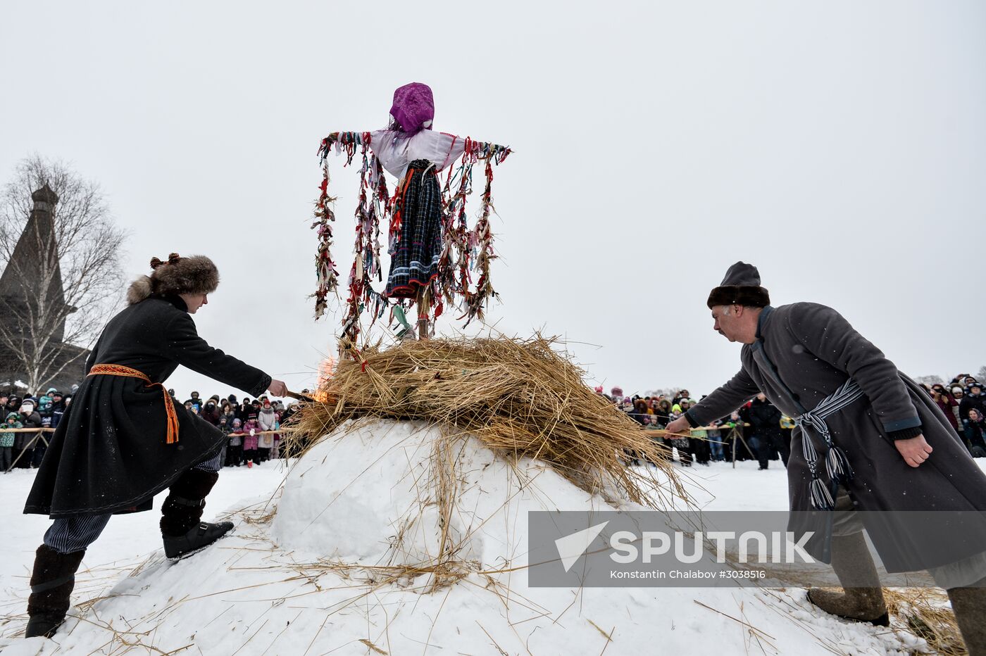 Maslenitsa celebrated in Russian cities