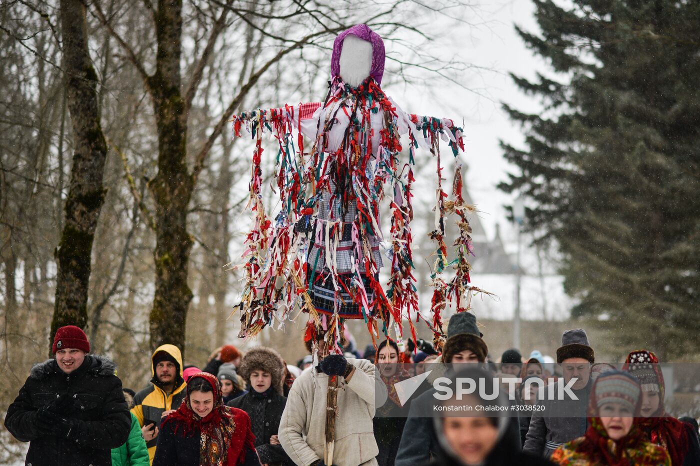 Maslenitsa celebrated in Russian cities