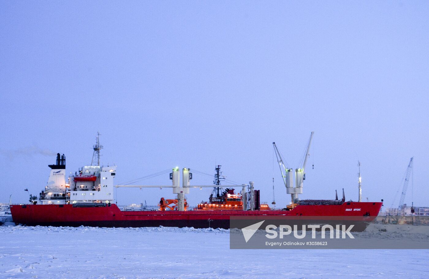 Building liquefied natural gas plant Yamal LNG