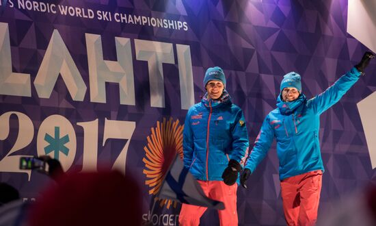 FIS Nordic World Ski Championships. Cross-country skiing. Men. Team sprint