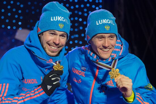 FIS Nordic World Ski Championships. Cross-country skiing. Men. Team sprint